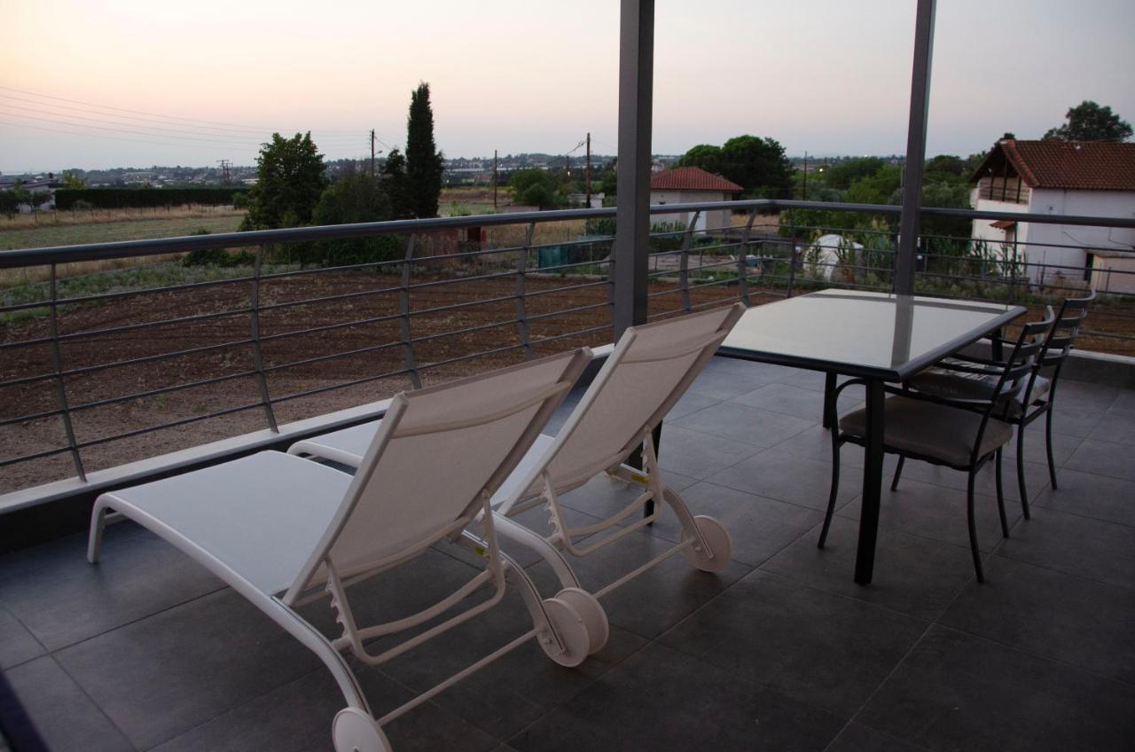 Garden'S Sunset Αvra Apartment Nea Michaniona Ngoại thất bức ảnh