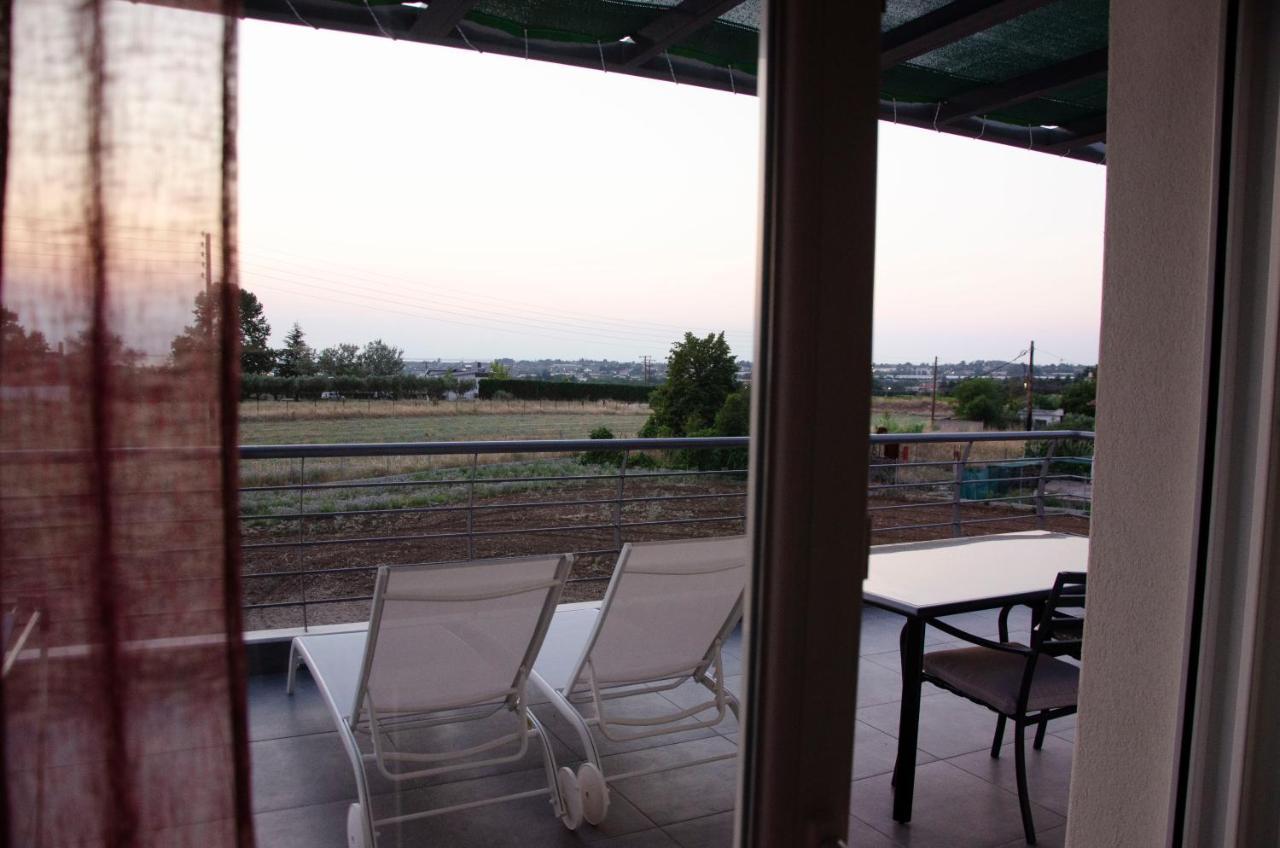 Garden'S Sunset Αvra Apartment Nea Michaniona Ngoại thất bức ảnh